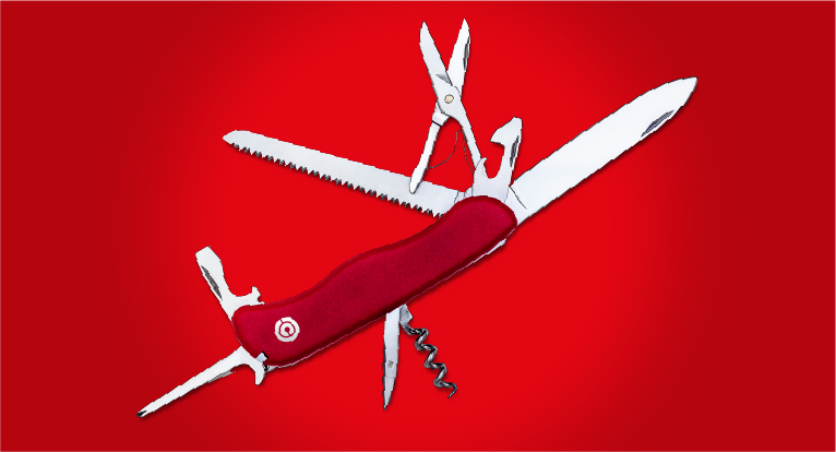 Coherent Creative Blog Swiss Army Knife Branding